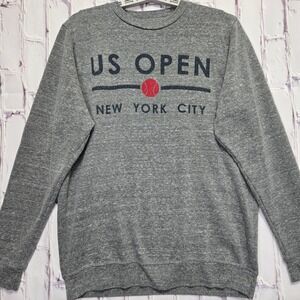 Sol Angeles US Open New York City Sweatshirt Mens Medium Gray Heather Pullover